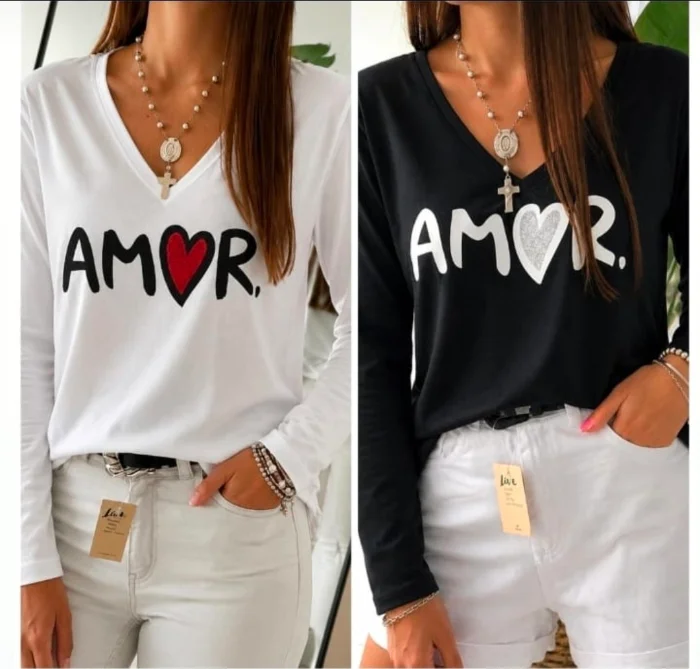 Camiseta Algodón Estampadas ( C )