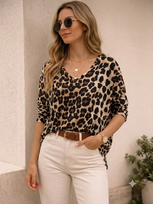 Candela Animal Print 3/4