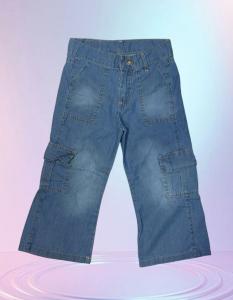 Pantalon Cargo Nena Tela Camisero
