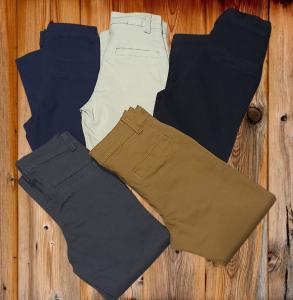 Pantalón de Gabardina Bolsillo Chino Elastizado de Niño