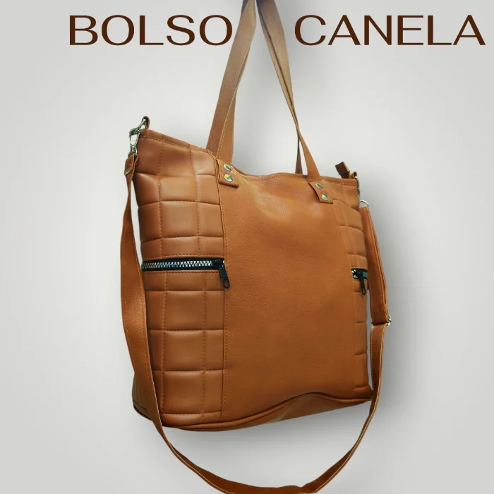 Bolso Cartera  Canela