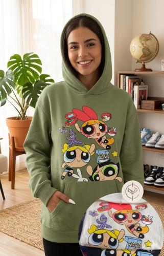 Buzo Oversize Doble Estampa Friza Común - Miniatura 2
