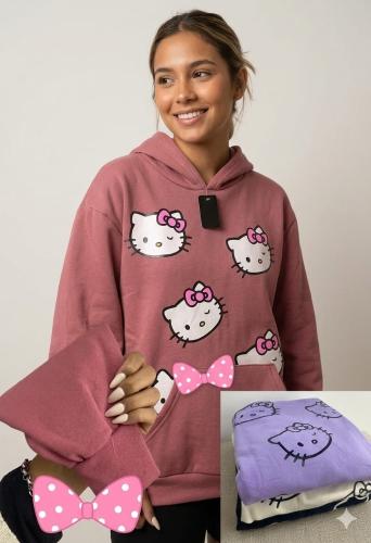 Buzo Oversize Doble Estampa Friza Común - Miniatura 3