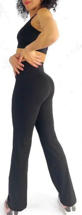 Calza Recta Lycra / Tiro Alto