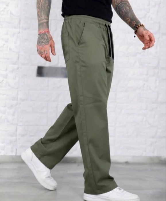 Pantalón Recto Gabardina