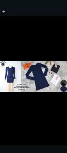 Vestido con Frisa