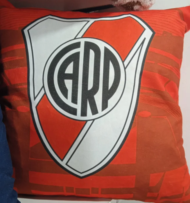 Almohadón Original River -  Boca y Argentina