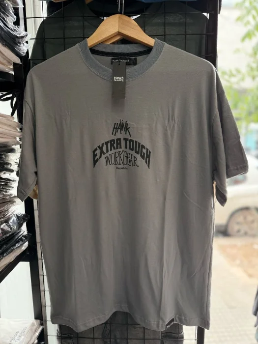 Remera Oversize Workgear Algodón Peinado