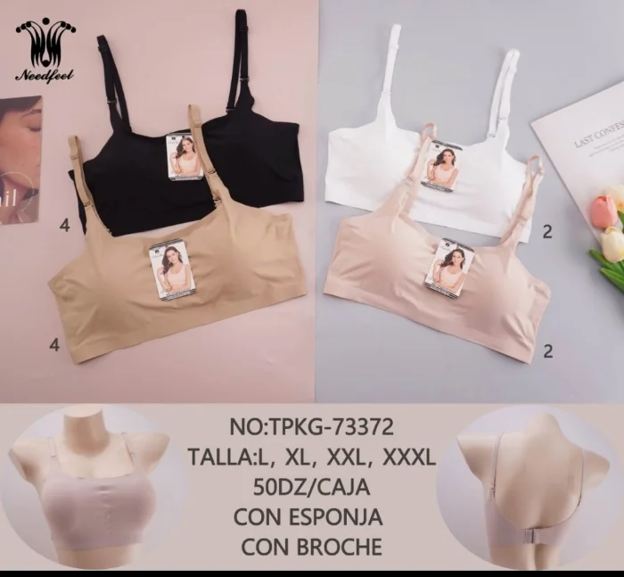 Top Corpiño Segunda Piel Importadas