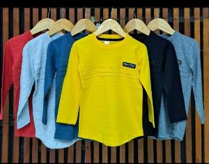 Remera de Algodón Peinado Niño