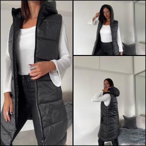 Chaleco Puffer Largo