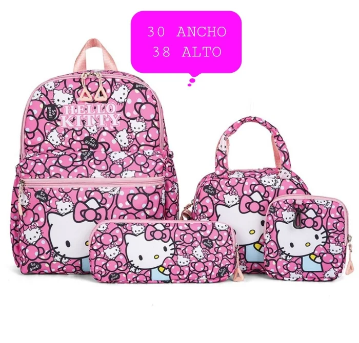 Set Mochila Kitty/melody