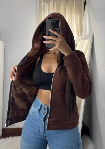 Campera con Piel