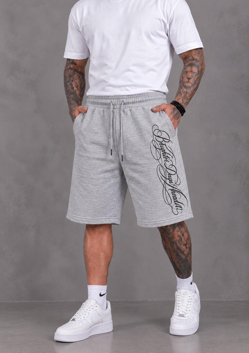 Bermuda Baggy Estampada Algodón Peinado - Imagen 4