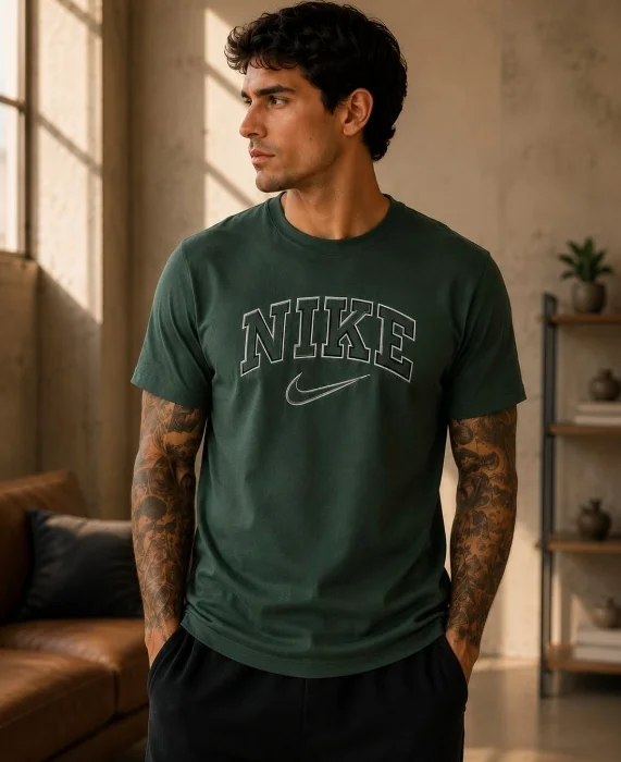Remeras  Bordadas Algodon Peinado ( D )