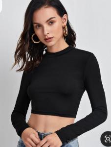 Top Media Polera