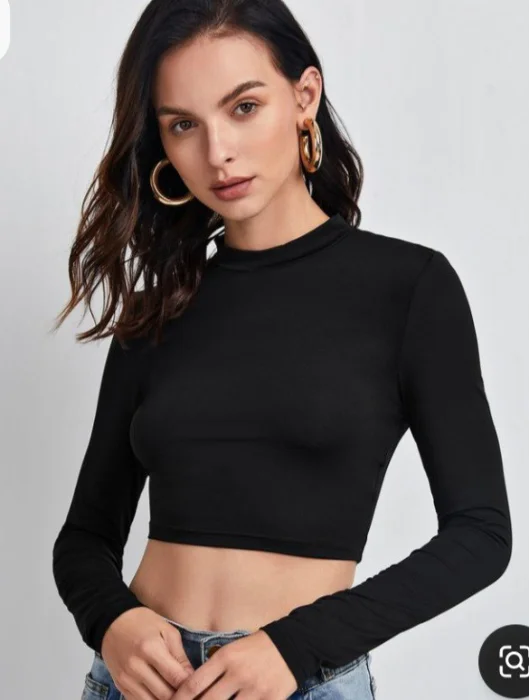 Top Media Polera