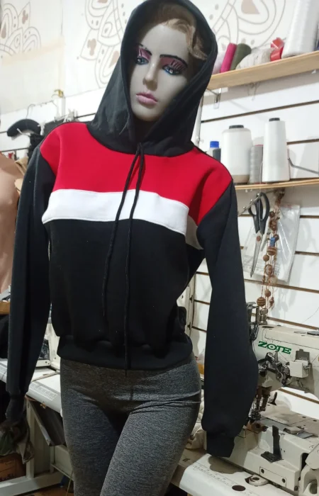 Campera Conbinado Friza Peinada