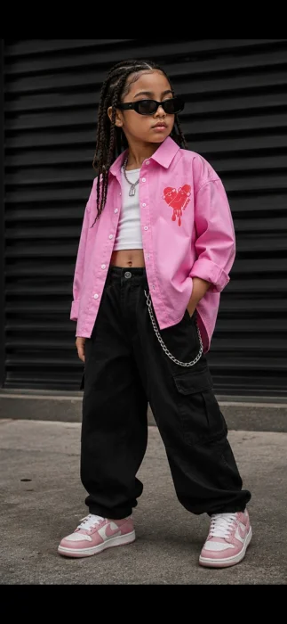 Camisa Vision Street Pink
