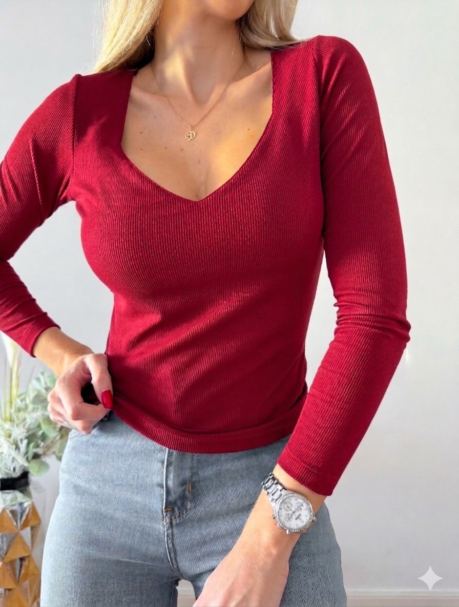 Camiseta Escote Corazon - Imagen 2