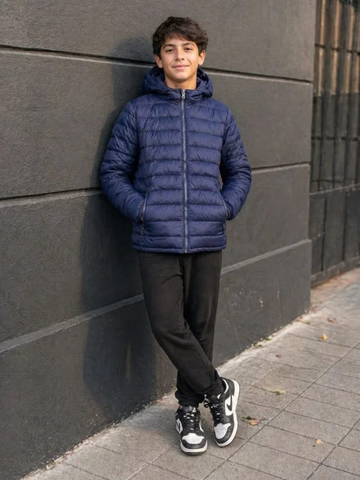 Campera de Nene con Piel