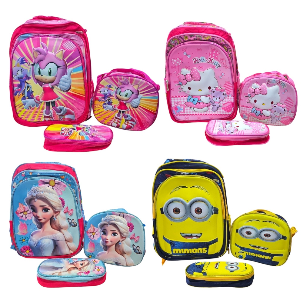 Mochila 3 en 1 para Chicos Reforzado C/ Luces 3d 4232 Cm - Imagen 2