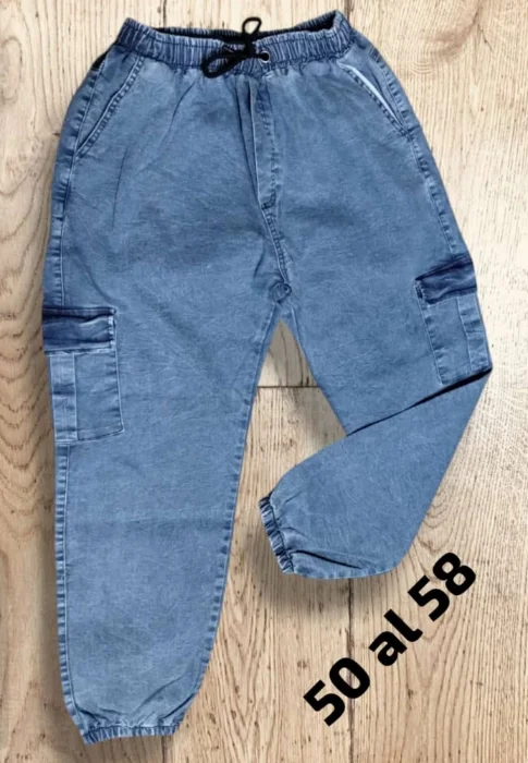 Joguer Mom Cargo Elastizado