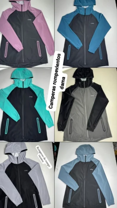 Campera Rompe Viento de Dama