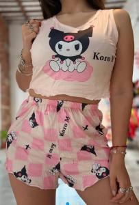 Pijama Corto con Short y Musculosa - Miniatura 1