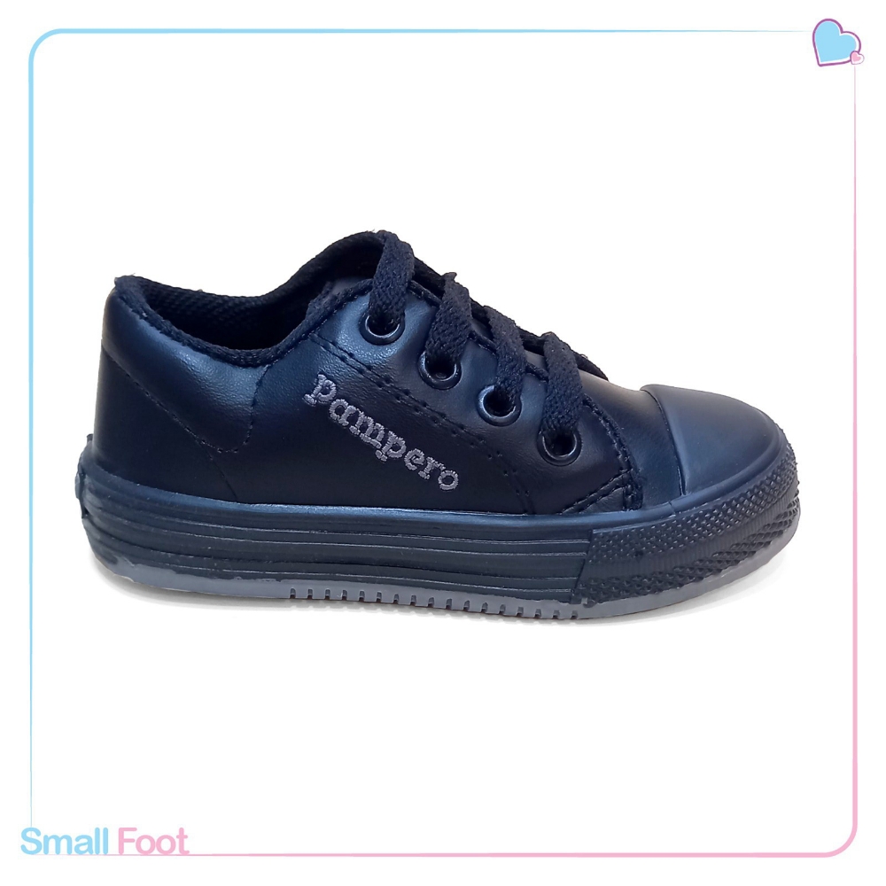 Zapatillas Sintético con Cordones Negras - Imagen 3