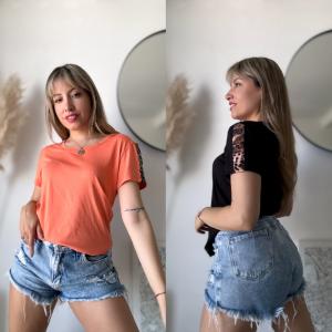 Remera Modal Print