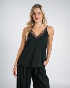 (em2420) Musculosa Sey C/puntilla 4163 - Miniatura 1