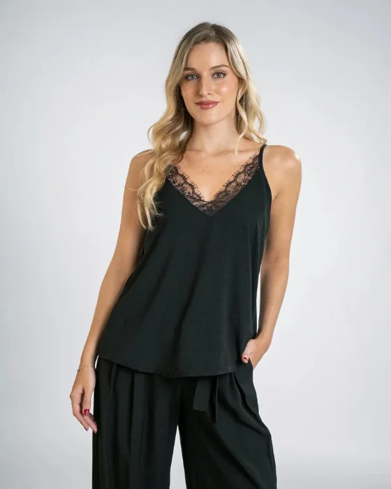 (em2420) Musculosa Sey C/puntilla 4163