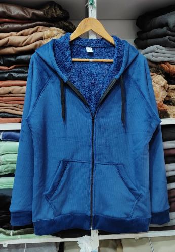 Campera Corderoy C/piel