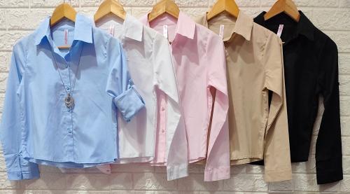 Camisa Corta Poplin Elastizado - Miniatura 5