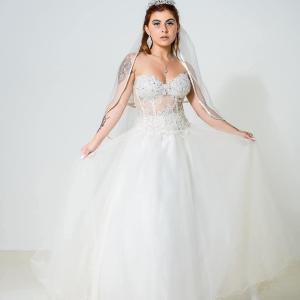 Vestido de Novia Blanco o Natural