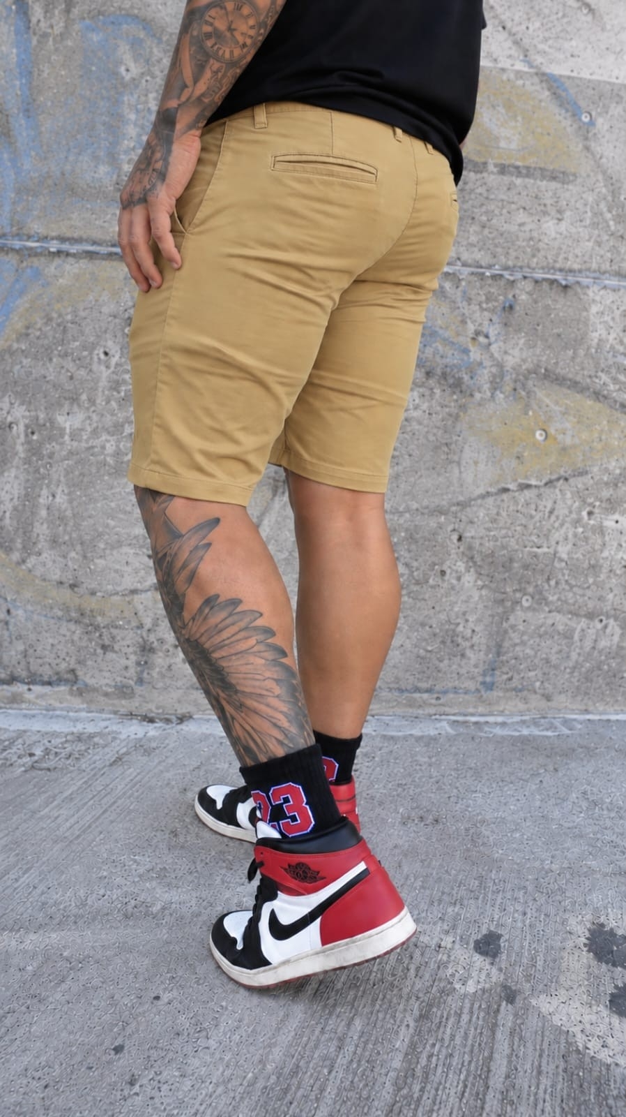 Bermuda  Gabardina  Corte Chino (c) - Imagen 6