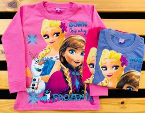 Manga Corta Frozen
