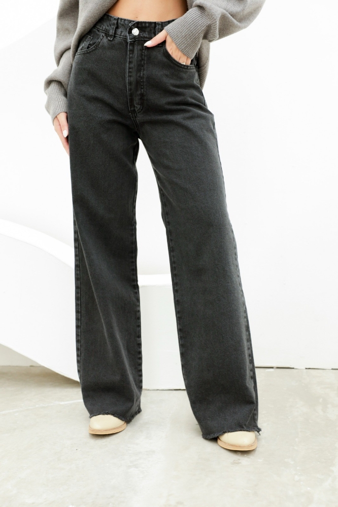 025s Wideleg Negro Strong Ruedo Botapie - Imagen 2
