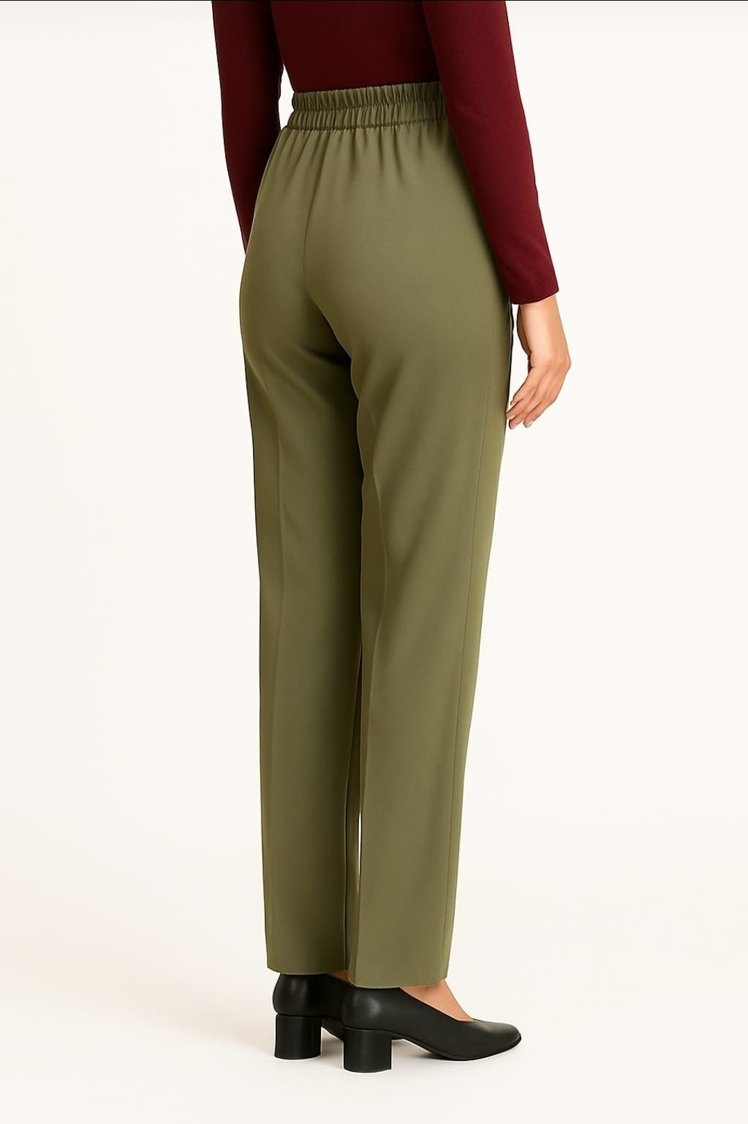 Pantalon Sastrero Zara Liso - Imagen 2
