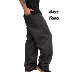 Pantalón Baggy de Friza con Cierre - Miniatura 2