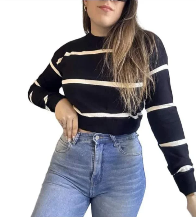 Suéter Bremer Rayada