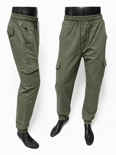 Pantalon Cargo Elastizado con Puño