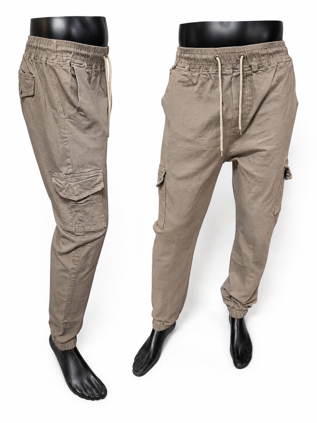 Pantalon Cargo Elastizado con Puño - Imagen 2