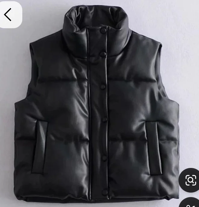 Chaleco Eco Cuero Mujer y Saco de Paño