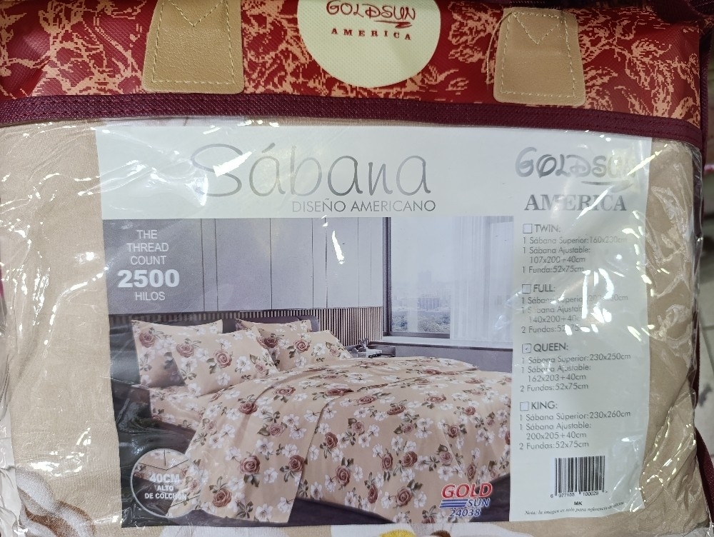 Juego de Sbanas de 2 1/2 Plaza Medias - Imagen 2