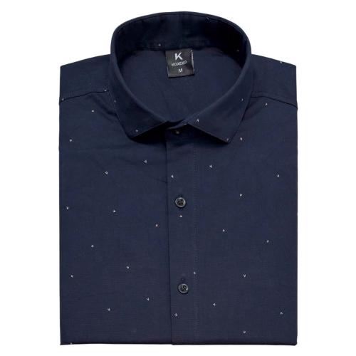 Camisa Estampada Entallada Slim Fit - Miniatura 3