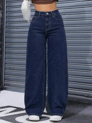 Jeans Wide Leg de Dama - Pantalones Denim de Mujer - Promociones