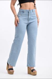 Jeans Wide Leg de Dama - Pantalones Denim de Mujer - Promociones - Miniatura 2