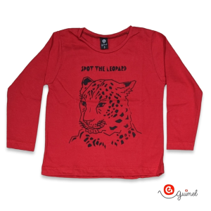 Art 11095 Remera Bb Ml Leopardo - Miniatura 3